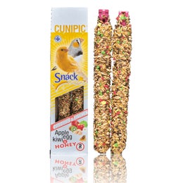 CUNIPIC Snack Deluxe for Canaries & Finches - Apple, Kiwi, Honey & Egg, 60 g.