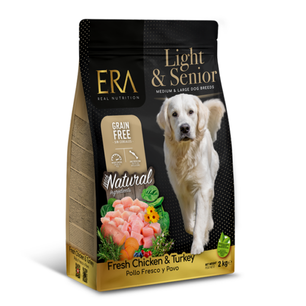 ERA Grain-Free M/L Senior & Light - Chicken and Turkey