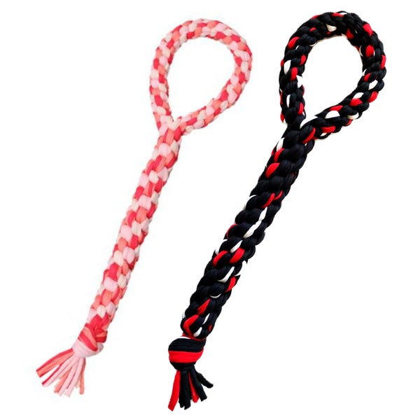 FINNERO TAAVI Dog Tug Toy with handle