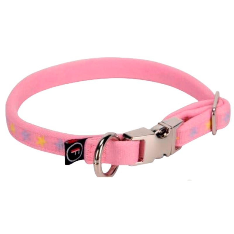 BAMBINO collar 1 cm girly pink